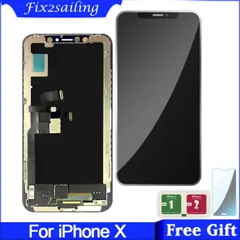New 1:1 OEM For iPhone X LCD Display + Touch Screen Assembly Replacement For iPhone X LCD
New 1:1 OEM For iPhone X LCD Display + Touch Screen Assembly Replacement For iPhone X LCD