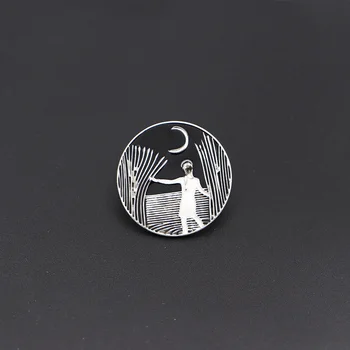 20pcs/lot Art Black White Brooches Reed Night Enamel Pin for Kids Lapel Pin Hat Bag Pins Denim Jacket Women Brooch Badge SC4727
20pcs/lot Art Black White Brooches Reed Night Enamel Pin for Kids Lapel Pin Hat Bag Pins Denim Jacket Women Brooch Badge SC4727