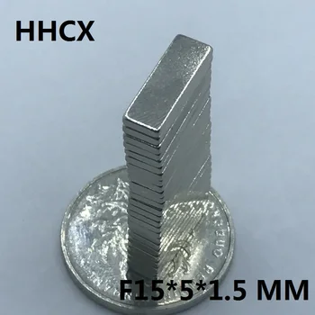 10 20 50pcs/lot magnet 15x5x1.5 mm N35 Strong Square NdFeB Rare Earth Magnet 15*5*1.5 mm Neodymium Magnets 15mm x 5mm x 1.5mm
10 20 50pcs/lot magnet 15x5x1.5 mm N35 Strong Square NdFeB Rare Earth Magnet 15*5*1.5 mm Neodymium Magnets 15mm x 5mm x 1.5mm