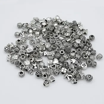 Randomly Mixed Beads Fit Pandora Charms Antique Silver Metal Zinc Alloy DIY Charms Spacer Beads & Jewelry Making 30pcs/lot
Randomly Mixed Beads Fit Pandora Charms Antique Silver Metal Zinc Alloy DIY Charms Spacer Beads & Jewelry Making 30pcs/lot