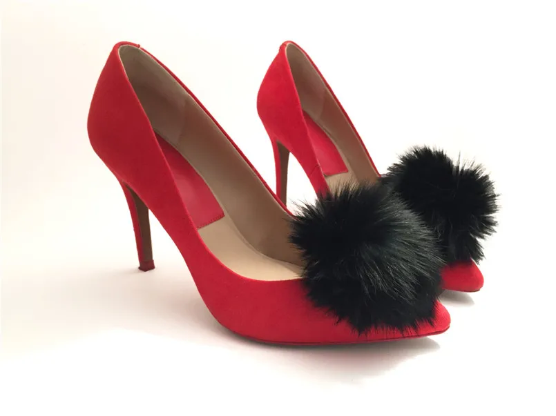 A pair of Real Fox fur pompom shoe clips Genuine fur ball hats shirt shoes accessories clip for footwear shoe poms E103
A pair of Real Fox fur pompom shoe clips Genuine fur ball hats shirt shoes accessories clip for footwear shoe poms E103