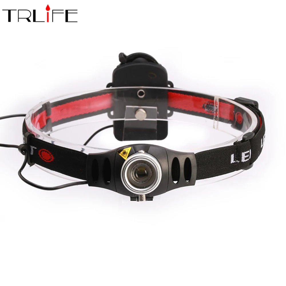 

3mode 1800LM Q5 LED Headlamp Zoomable Zoom Camping Head Light Torch Waterproof flashlights