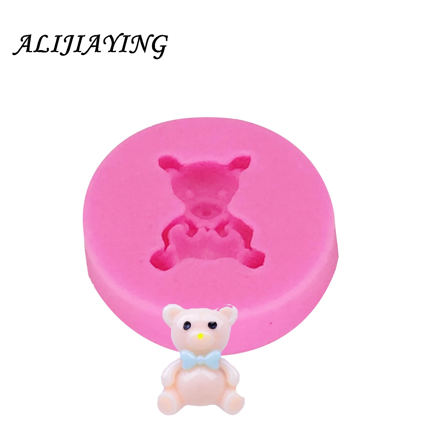 Mini Bear Sugarcraft silicone mold fondant mould cake decorating tools chocolate mold Fimo Clay Candy Moulds D0222
Mini Bear Sugarcraft silicone mold fondant mould cake decorating tools chocolate mold Fimo Clay Candy Moulds D0222