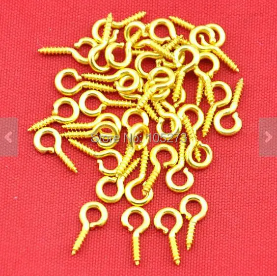 4X8MM 500PCS Gold Plated Eye Pin Screw In Pins Peg Tail Jewelry Findings - Top Quality Fashion Jewelry Findings
4X8MM 500PCS Gold Plated Eye Pin Screw In Pins Peg Tail Jewelry Findings - Top Quality Fashion Jewelry Findings
