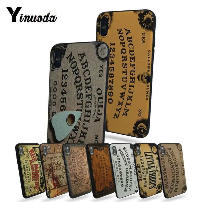 Yinuoda Ouija Board soft silicone TPU Phone Case For iphone X 8 8plus 7 7plus 6 6plus 5 5s 5c SE Mobile cover
Yinuoda Ouija Board soft silicone TPU Phone Case For iphone X 8 8plus 7 7plus 6 6plus 5 5s 5c SE Mobile cover