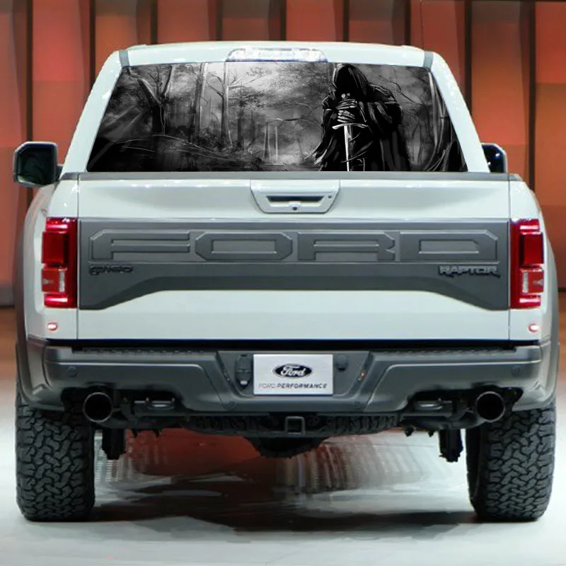 3D Grim Reaper Death Forest Rear Window Graphic Sticker Car Truck SUV Van Decal Tint Sticker Truck For Halloween
3D Grim Reaper Death Forest Rear Window Graphic Sticker Car Truck SUV Van Decal Tint Sticker Truck For Halloween
