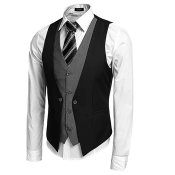 Custom New Vests Waistcoat Men Utumn Men's Waistcoat Causal Slim Sleeveless Formal Coat Business Suit Vest
Custom New Vests Waistcoat Men Utumn Men's Waistcoat Causal Slim Sleeveless Formal Coat Business Suit Vest