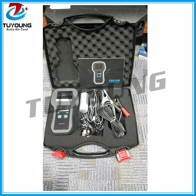 vehicle air conditioning compressor Electronic Control Valve test / tester with specific adaptors
vehicle air conditioning compressor Electronic Control Valve test / tester with specific adaptors