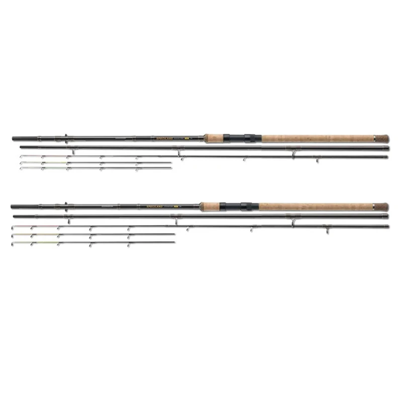 Tideliner Feeder fishing rod 3.6m 3.9m 90g-230g 3+3 three quivertips H M S carbon spinning fishing rod Feeder river fishing gear
Tideliner Feeder fishing rod 3.6m 3.9m 90g-230g 3+3 three quivertips H M S carbon spinning fishing rod Feeder river fishing gear