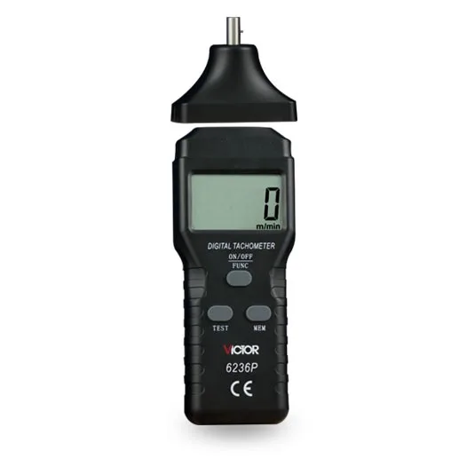 VICTOR 6236P Non-contact Digital Tachometer rpm meter 2.5~99,999RPM Laser Photo Tachometer Speed measurements Tester
VICTOR 6236P Non-contact Digital Tachometer rpm meter 2.5~99,999RPM Laser Photo Tachometer Speed measurements Tester