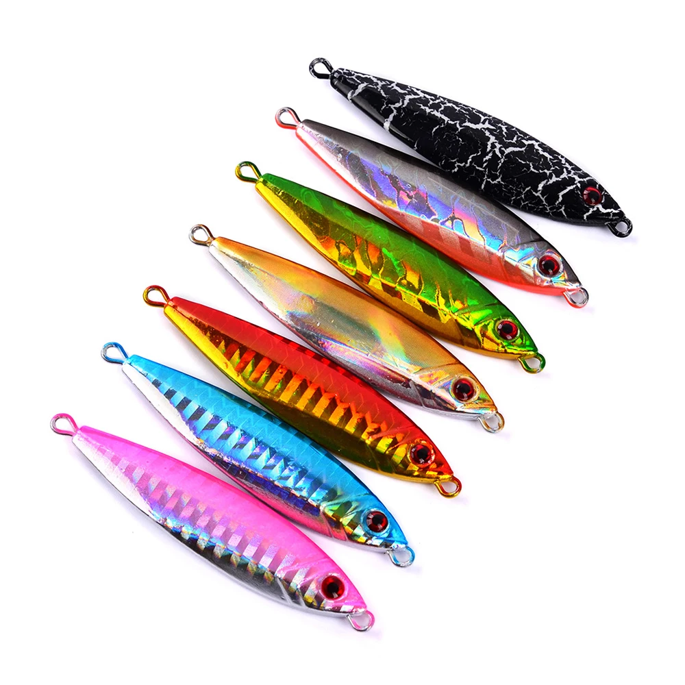 7Pc/lot Metal Jigging Spoon 6.3cm 21g 3D Laser Printing Artificial Bait Boat Fishing Lures Jig Super Hard Fishing Fish Lead Bait
7Pc/lot Metal Jigging Spoon 6.3cm 21g 3D Laser Printing Artificial Bait Boat Fishing Lures Jig Super Hard Fishing Fish Lead Bait