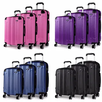 KONO Travel Hand Luggage Suitcase Trolley Case Carry On Bag 4 Wheels Spinner Hard Shell ABS 20" 24" 28" Set YD1777L
KONO Travel Hand Luggage Suitcase Trolley Case Carry On Bag 4 Wheels Spinner Hard Shell ABS 20" 24" 28" Set YD1777L