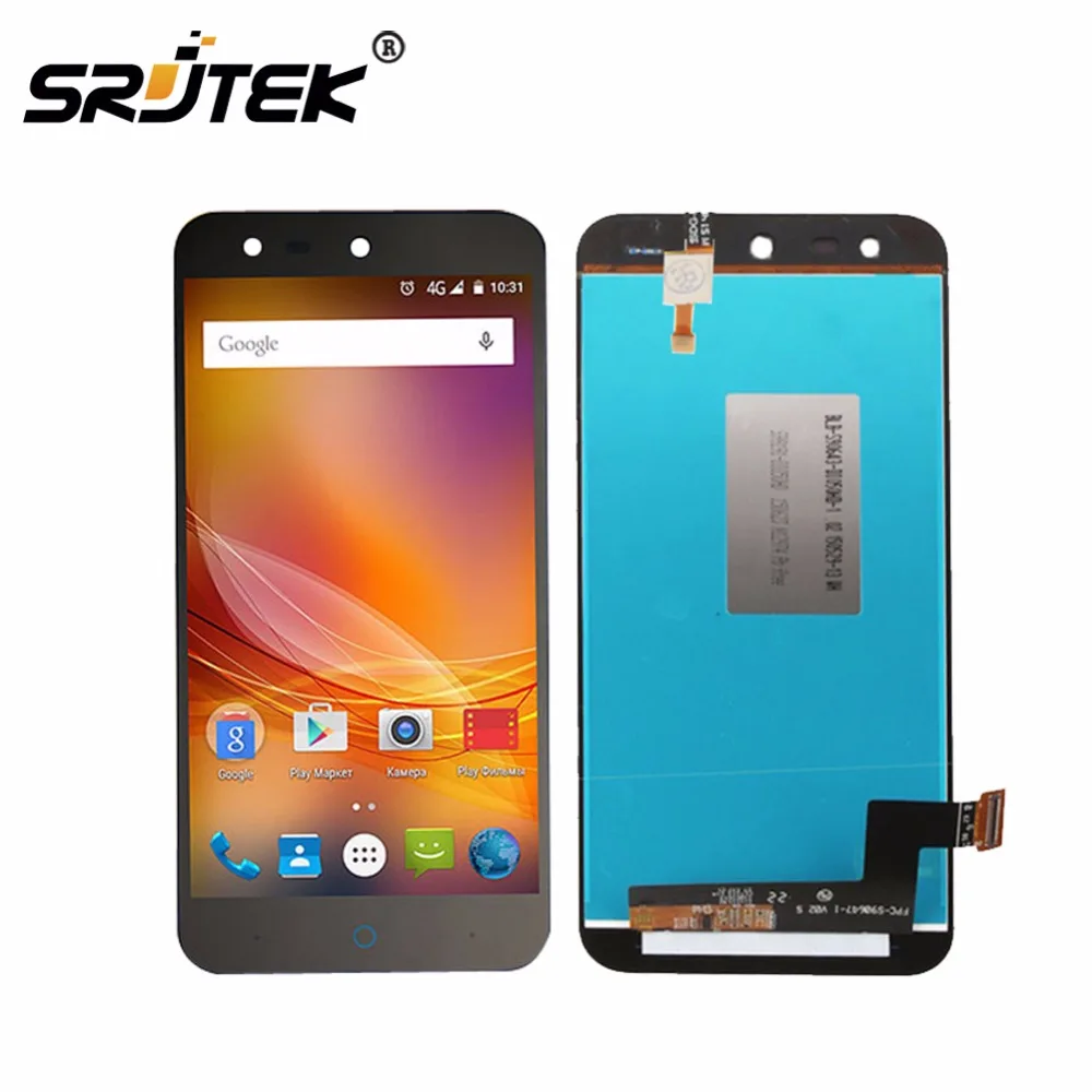 SRJTEK For ZTE Blade X5 / Blade D3 Black 100% New Full LCD Screen Display +Touch Screen Digitizer Glass Lens Sensor Assembly
SRJTEK For ZTE Blade X5 / Blade D3 Black 100% New Full LCD Screen Display +Touch Screen Digitizer Glass Lens Sensor Assembly