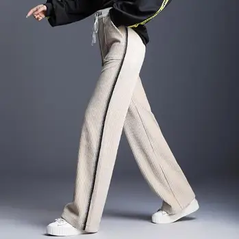 WYWAN waist casual wide leg women's pants female 2019 new spring and summer pants Korean version of the thin paragraph pants
WYWAN waist casual wide leg women's pants female 2019 new spring and summer pants Korean version of the thin paragraph pants