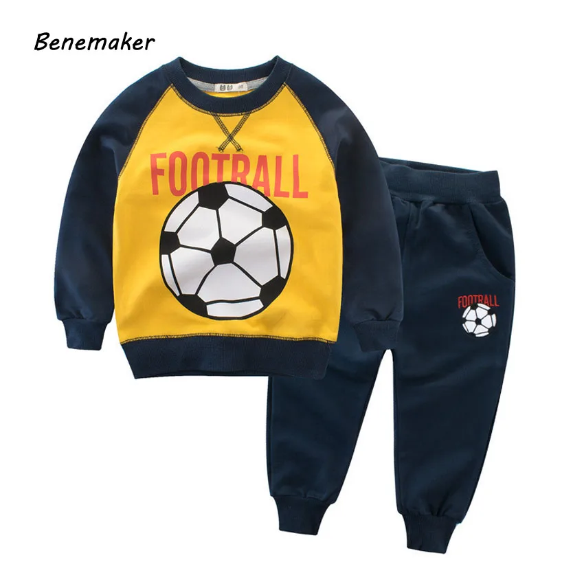 Benemaker Autumn Sets For Boys Baby Kids 2 Pcs Outdoor Sports Tracksuits Toddler Casual Children's Clothing Pullover Pants JH134
Benemaker Autumn Sets For Boys Baby Kids 2 Pcs Outdoor Sports Tracksuits Toddler Casual Children's Clothing Pullover Pants JH134