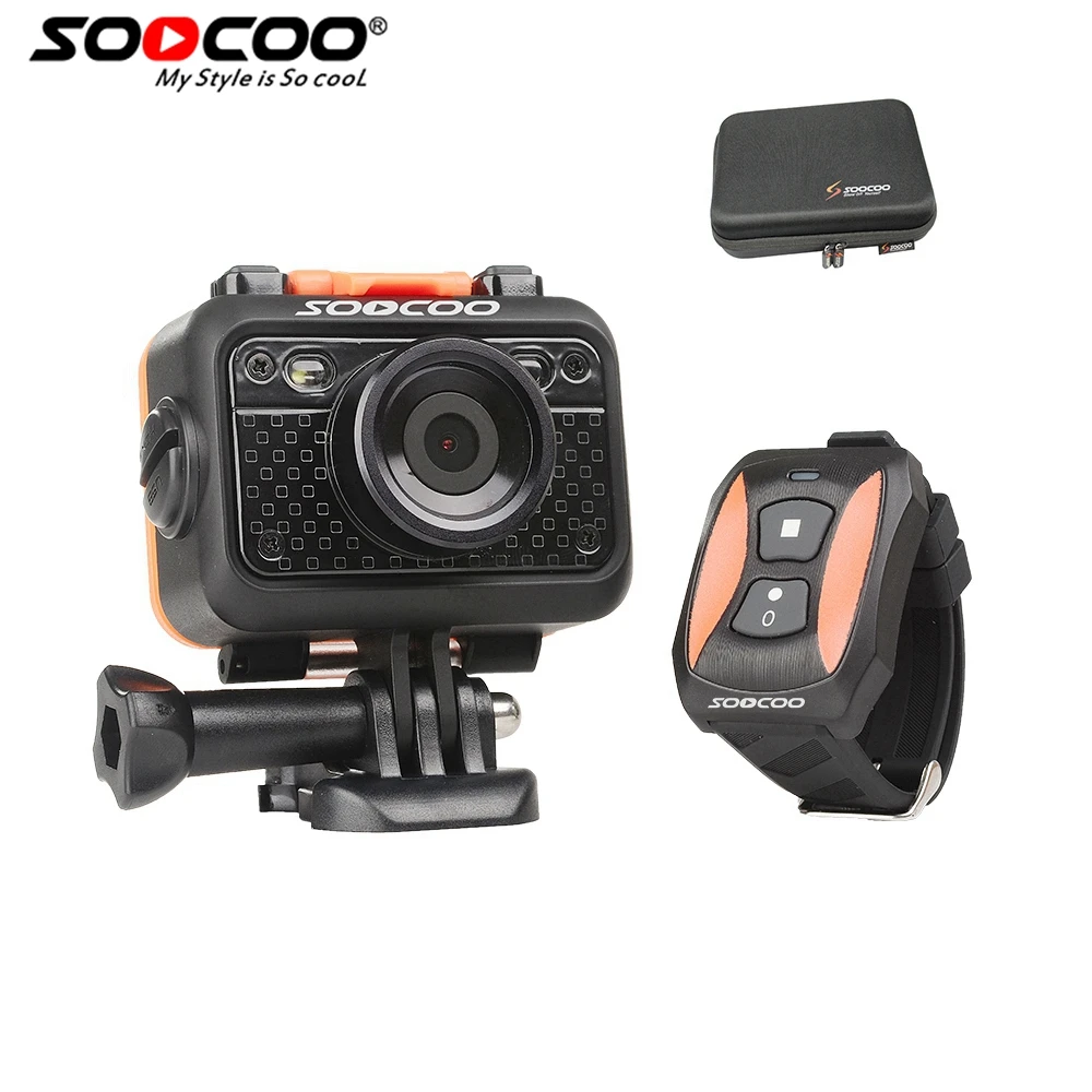 SOOCOO S60 Sports Action Camera Anti-Shock 30M Waterproof Wifi 1080P Full HD 170 Degree Lens Wireless Remote Control
SOOCOO S60 Sports Action Camera Anti-Shock 30M Waterproof Wifi 1080P Full HD 170 Degree Lens Wireless Remote Control