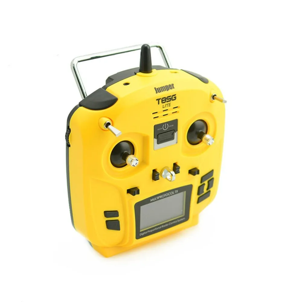 Jumper T8SG Lite Multi-Protocol 12CH S-FHSS DeviationTX Compact Full Range Radio Transmitter Remote Controlller For RC Toy Parts
Jumper T8SG Lite Multi-Protocol 12CH S-FHSS DeviationTX Compact Full Range Radio Transmitter Remote Controlller For RC Toy Parts