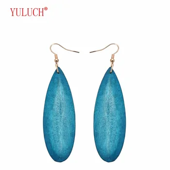 YULUCH 2018 NEW 4 colors irregular teardrop type African wood exaggerated personality fashion earring jewelry gift
YULUCH 2018 NEW 4 colors irregular teardrop type African wood exaggerated personality fashion earring jewelry gift
