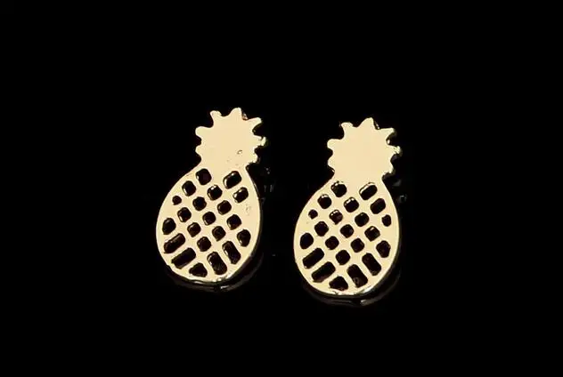 new fashion brushed pineapple stud earring gold and silver fruit pineapple earring for friends best gift jewelry accessories
new fashion brushed pineapple stud earring gold and silver fruit pineapple earring for friends best gift jewelry accessories