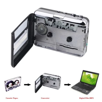 Converter Capture Recorder Portable Tape to PC Super Cassette To MP3 Audio Music CD Digital Player USB2.0 +Headphone
Converter Capture Recorder Portable Tape to PC Super Cassette To MP3 Audio Music CD Digital Player USB2.0 +Headphone