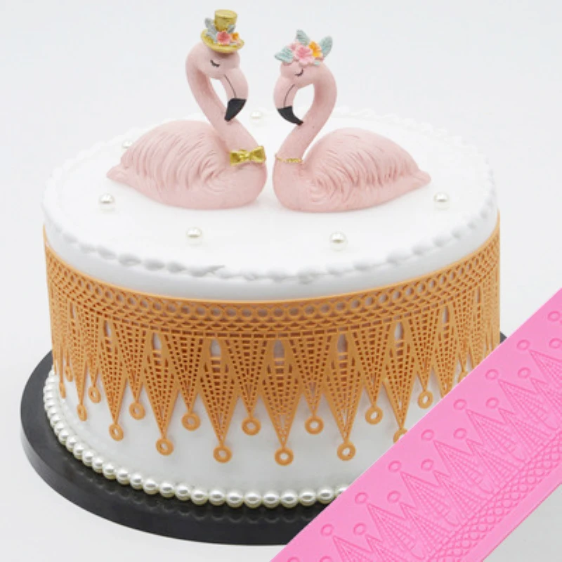 Baking Lace Mats Silicone Impression Fondant Mold Sugarcraft Wedding Cake Decorating Tools
Baking Lace Mats Silicone Impression Fondant Mold Sugarcraft Wedding Cake Decorating Tools