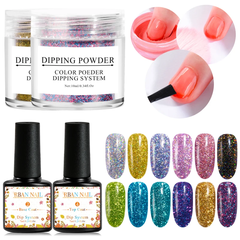 Dipping System Nail Kit Nail Glitter Powder Kits Nail Art Dipping Powder With Base Activator Liquid Gel Nail Natural Fast Dry 
Dipping System Nail Kit Nail Glitter Powder Kits Nail Art Dipping Powder With Base Activator Liquid Gel Nail Natural Fast Dry