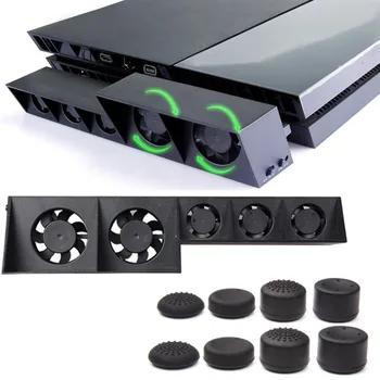 For PS4 Games Accessories Cooling Fan For Sony PlayStation 4 Host Cooler External Turbo Temperature Control Fan+8pcs High Caps
For PS4 Games Accessories Cooling Fan For Sony PlayStation 4 Host Cooler External Turbo Temperature Control Fan+8pcs High Caps