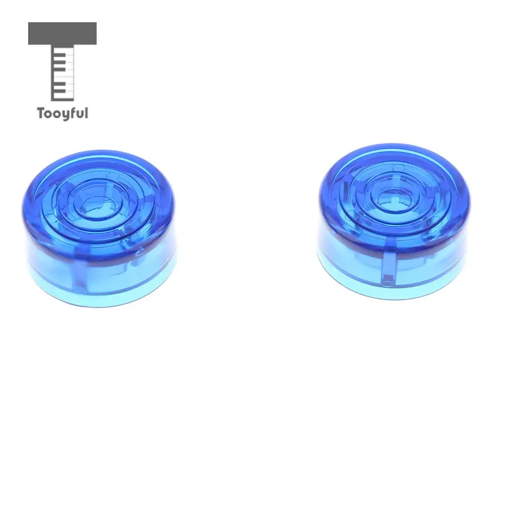 Tooyful 2pcs Guitar Effect Foot Nail Cap Protection Cap for Guitar Pedal Effect