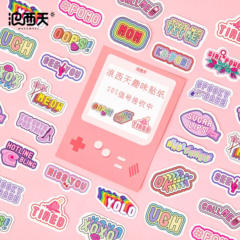 40Pcs/pack Funny Cute Computer Game Scrapbooking Sticker Decorative Sticker Diary Planner DIY Bullet journal Stickers Stationery
40Pcs/pack Funny Cute Computer Game Scrapbooking Sticker Decorative Sticker Diary Planner DIY Bullet journal Stickers Stationery