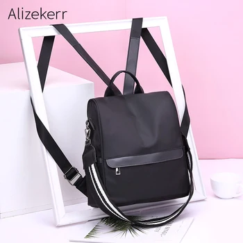 Patchwork Oxford Backpack Women Korean Anti-theft Panelled Multifunction Student Nylon Shoulder School Bag Ladies Casual Sipmle
Patchwork Oxford Backpack Women Korean Anti-theft Panelled Multifunction Student Nylon Shoulder School Bag Ladies Casual Sipmle