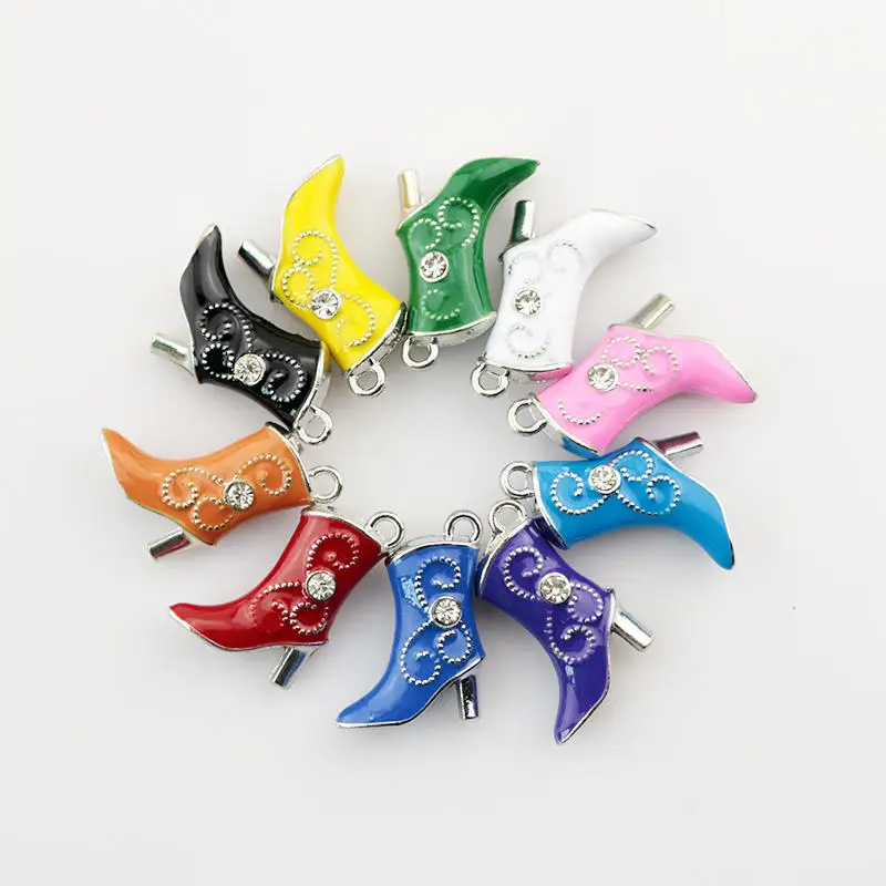 50pcs 16x20mm Silver Tone Plated Metal Beads Mixed Colors Necklace DIY Pendant Floating Boots Charms Jewelry Making Beads
50pcs 16x20mm Silver Tone Plated Metal Beads Mixed Colors Necklace DIY Pendant Floating Boots Charms Jewelry Making Beads