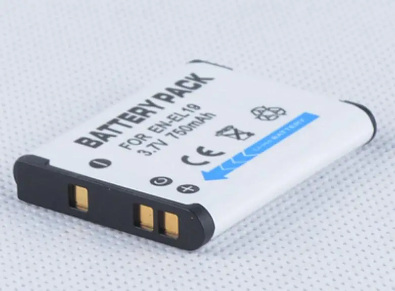EN-EL 19 ENEL 19 EN EL19 Battery for Nikon Coolpix S32, S33,S100, S2500, S2550, S2600, S2700, S2750, S2800, S2900 Digital Camera
EN-EL 19 ENEL 19 EN EL19 Battery for Nikon Coolpix S32, S33,S100, S2500, S2550, S2600, S2700, S2750, S2800, S2900 Digital Camera