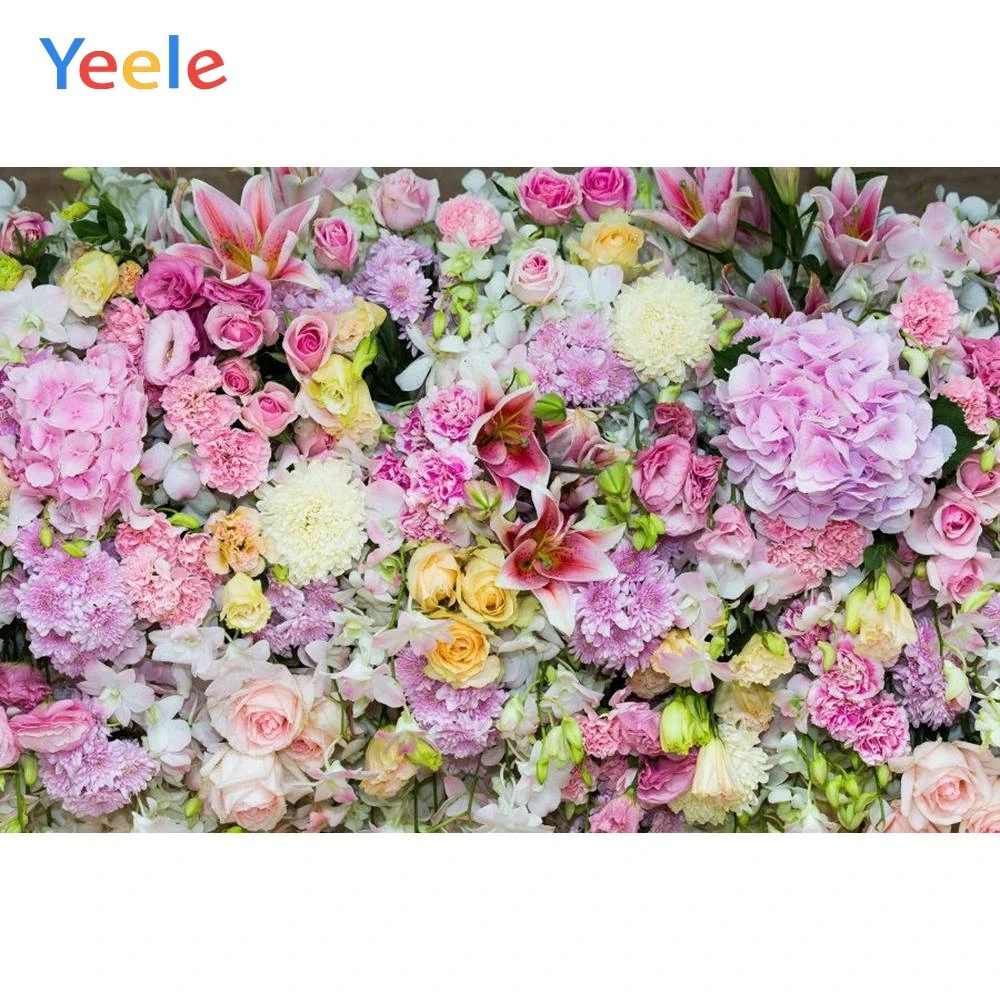 Yeele Vinyl Color Flowers Girl Children Birthday Party Photography Background Wedding Love Photographic Backdrop Photo Studio
Yeele Vinyl Color Flowers Girl Children Birthday Party Photography Background Wedding Love Photographic Backdrop Photo Studio