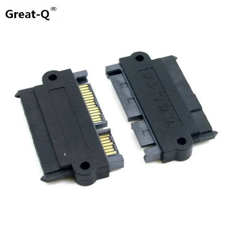 Great-Q SFF-8482 SAS 22 Pin to 7 Pin + 15 Pin SATA Hard Disk Drive Raid Adapter converter with 15 Pin Power Port adaptador
Great-Q SFF-8482 SAS 22 Pin to 7 Pin + 15 Pin SATA Hard Disk Drive Raid Adapter converter with 15 Pin Power Port adaptador