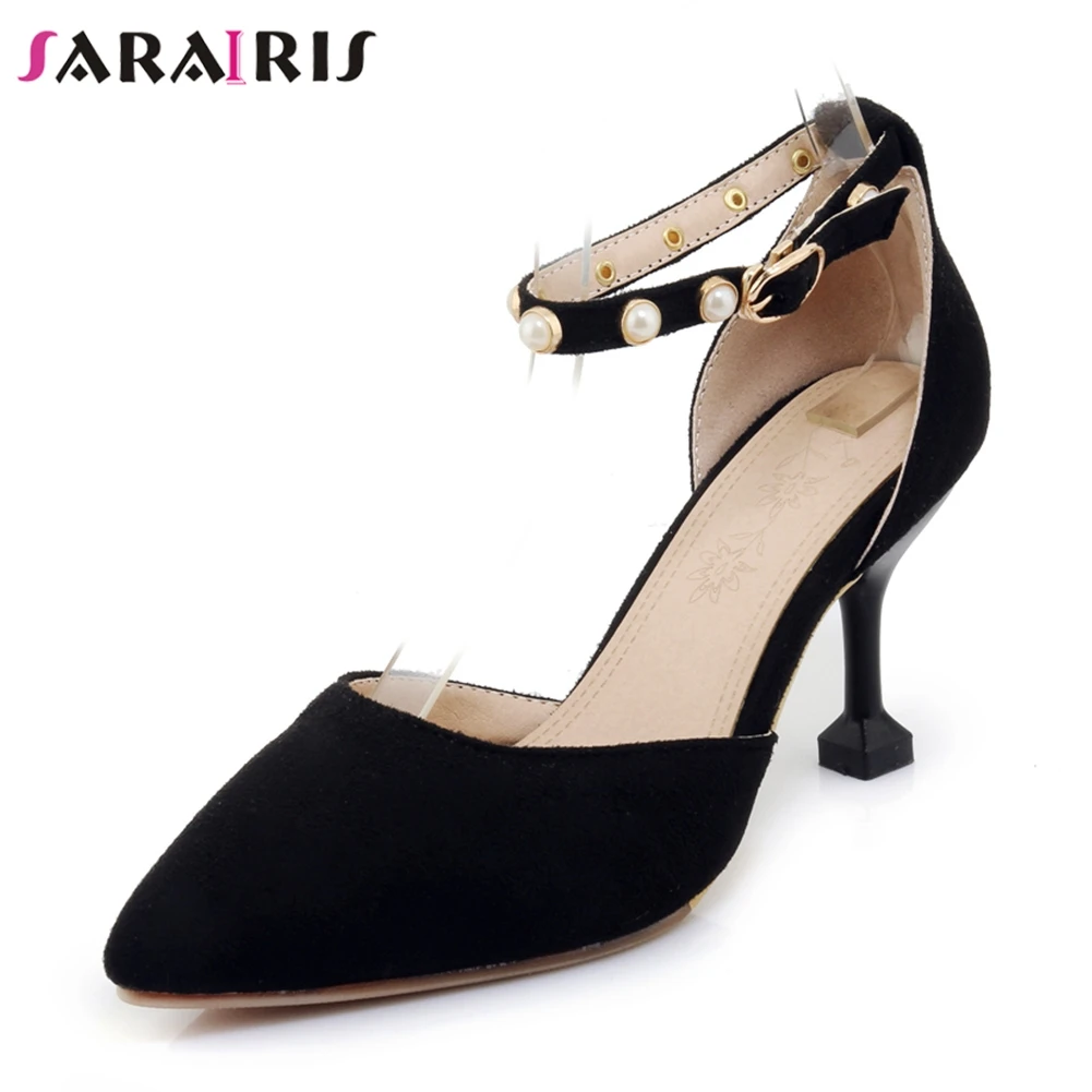 SARAIRIS 2019 Summer Large Size 32-43 Sexy Pointed Toe Women Sandals Ladies Shallow High Heels Shoes Woman For Party Wedding
SARAIRIS 2019 Summer Large Size 32-43 Sexy Pointed Toe Women Sandals Ladies Shallow High Heels Shoes Woman For Party Wedding