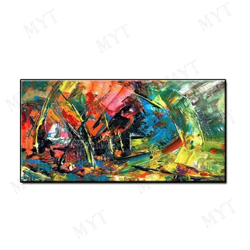 Unique Original art Hand Painted Abstract colorful oil painting on canvas Wall art Picture for Living Room home decor no framed
Unique Original art Hand Painted Abstract colorful oil painting on canvas Wall art Picture for Living Room home decor no framed