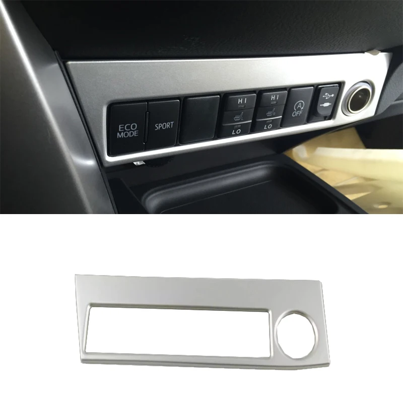 For Toyota RAV4 2016 2017 2018 Cigarette lighter cover decoration chromium styling ABS interior mouldings products Accessories
For Toyota RAV4 2016 2017 2018 Cigarette lighter cover decoration chromium styling ABS interior mouldings products Accessories