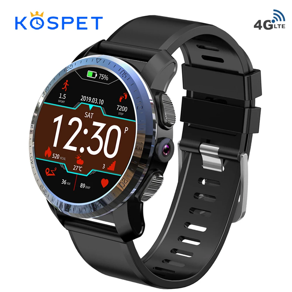 Kospet Optimus Pro Dual System 4G Smartwatch Phone Android 7.1 Sports 8.0MP Camera 3GB RAM 32GB ROM Smart Watch 800mAh WiFi GPS
Kospet Optimus Pro Dual System 4G Smartwatch Phone Android 7.1 Sports 8.0MP Camera 3GB RAM 32GB ROM Smart Watch 800mAh WiFi GPS