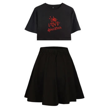 2019 Ariana Grande Summer Women summer Two Pieces Sets Sexy Short Skirt And T-shirts Clothes 2018 Hot Sale Kpop Print Plus Size
2019 Ariana Grande Summer Women summer Two Pieces Sets Sexy Short Skirt And T-shirts Clothes 2018 Hot Sale Kpop Print Plus Size