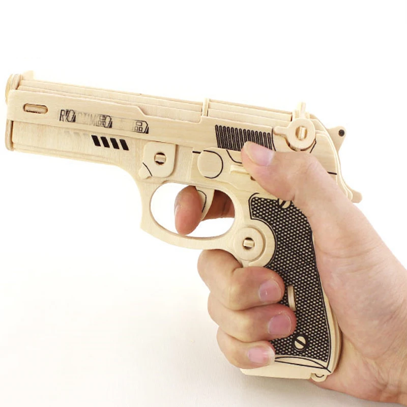 3D Wooden Puzzle Fancy Wooden Model Toys Simulation Gun Assembling Handmade Toys Creative Gifts
3D Wooden Puzzle Fancy Wooden Model Toys Simulation Gun Assembling Handmade Toys Creative Gifts