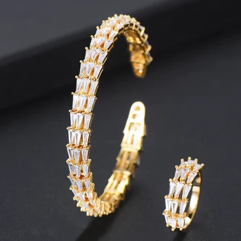 missvikki Adjustable Openning Bangle Ring Jewelry Set Women Wedding Engagement Lover Sister Friend Gift Trendy Party Jewelry
missvikki Adjustable Openning Bangle Ring Jewelry Set Women Wedding Engagement Lover Sister Friend Gift Trendy Party Jewelry