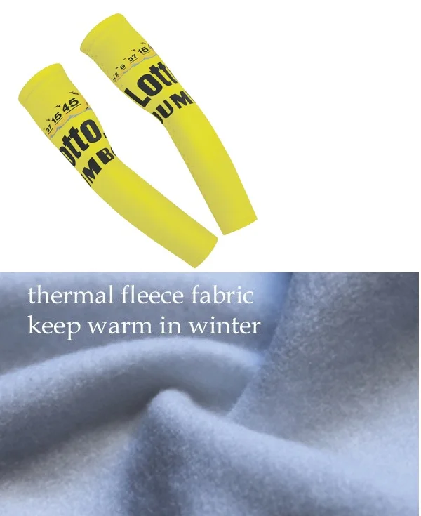 WINTER FLEECE THERMAL 2018 LOTTO JUMBO TEAM Men's Cycling Arm Warmers Outdoor Sports MTB Bike Bicycle Armwarmers One Pair
WINTER FLEECE THERMAL 2018 LOTTO JUMBO TEAM Men's Cycling Arm Warmers Outdoor Sports MTB Bike Bicycle Armwarmers One Pair