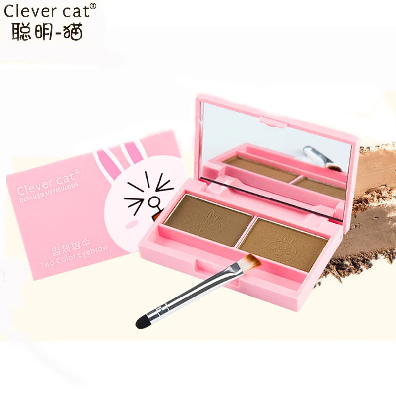 Eyeshadow Makeup 2 Color Waterproof Eyebrow Powder Eye Shadow Eye Brow Palette + Brush Eyebrow Enhancer
Eyeshadow Makeup 2 Color Waterproof Eyebrow Powder Eye Shadow Eye Brow Palette + Brush Eyebrow Enhancer