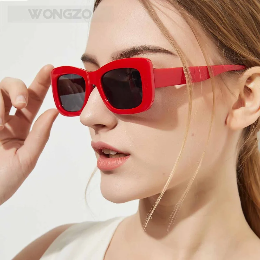 WongZo Square small border sunglasses Trend retro glasses Transparent lens sunglasses for men and women UV400
WongZo Square small border sunglasses Trend retro glasses Transparent lens sunglasses for men and women UV400