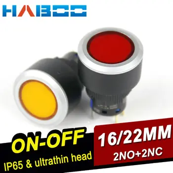 10pcs/lot 16/22mm IP65 waterproof switch various colors with 6pins 2NO+2NC self-locking push button switch 250V5A ultrathin
10pcs/lot 16/22mm IP65 waterproof switch various colors with 6pins 2NO+2NC self-locking push button switch 250V5A ultrathin