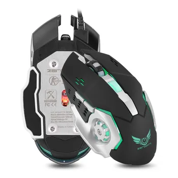 ZERODATE X500 Universal USB LED Wired Game Gaming Mouse Computer Mouses For PC Games
ZERODATE X500 Universal USB LED Wired Game Gaming Mouse Computer Mouses For PC Games