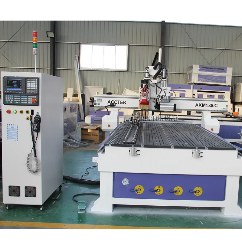 ATC CNC маршрутизатор деревообрабатывающий резчик и режущий станок 1325 1530 с пильным