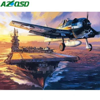 AZQSD Diy Oil Painting By Numbers Seascape Fighter Picture For Living Room Wall Canvas Art Acrylic Coloring Drawing By Number
AZQSD Diy Oil Painting By Numbers Seascape Fighter Picture For Living Room Wall Canvas Art Acrylic Coloring Drawing By Number