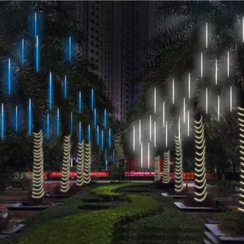 New Year 30cm Outdoor Meteor Shower Rain 8 Tubes Led String Lights Waterproof For Christmas Wedding Party Decoration
New Year 30cm Outdoor Meteor Shower Rain 8 Tubes Led String Lights Waterproof For Christmas Wedding Party Decoration