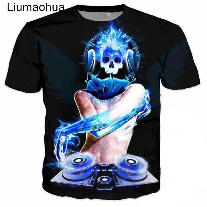 Liumaohua 2018 New brand DJ Black Disco Music Night Club 3D Print T Shirts Short Sleeve Shirts Hipster Summer Hip Hop T-shirts
Liumaohua 2018 New brand DJ Black Disco Music Night Club 3D Print T Shirts Short Sleeve Shirts Hipster Summer Hip Hop T-shirts